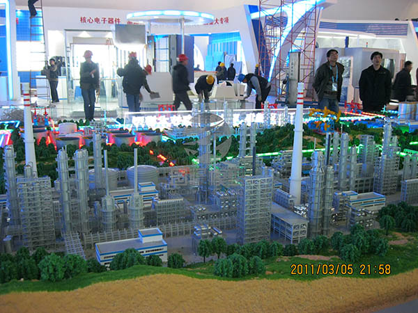 平阴县工业模型