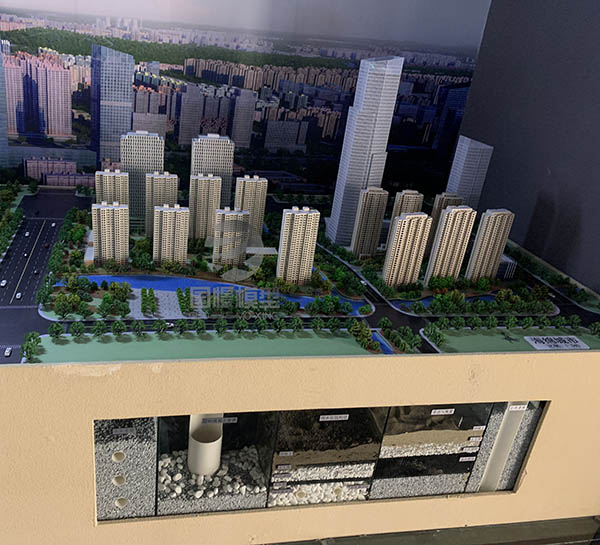 平阴县建筑模型